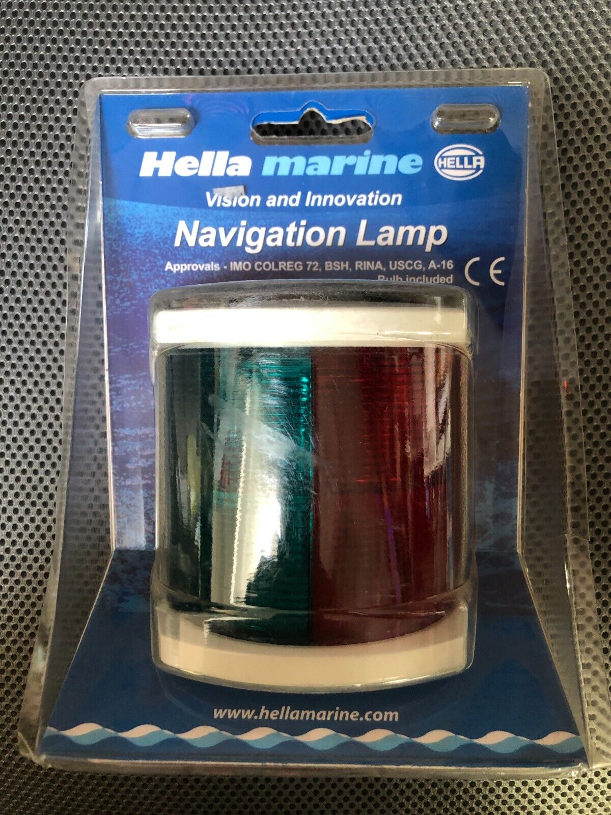 Hella Marine Navigation Lamp Red/Green BiColour