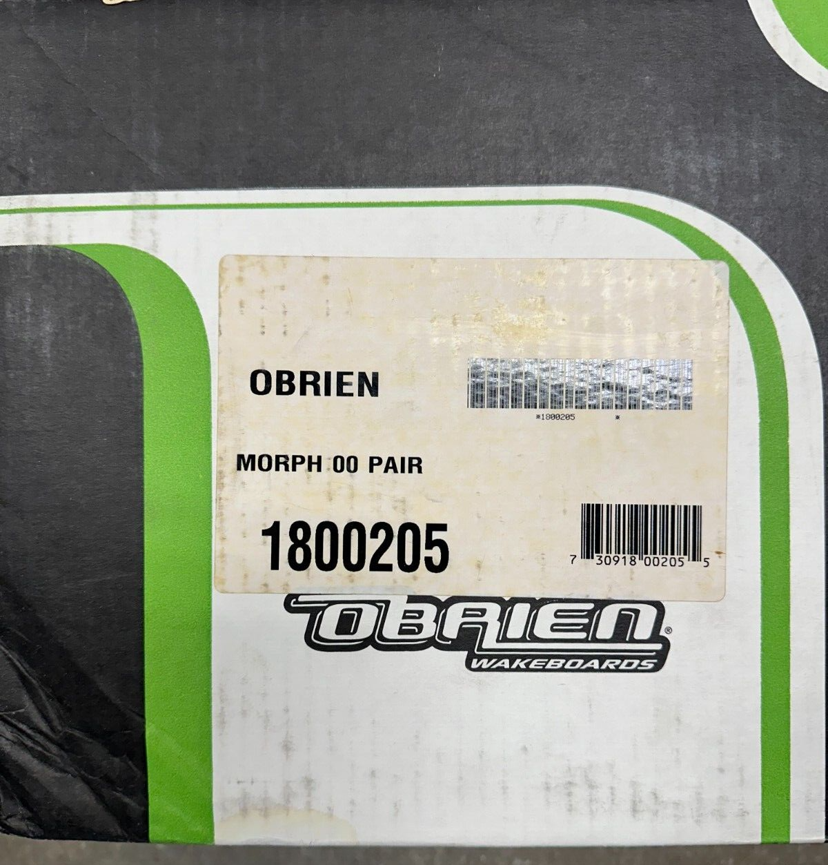 OBRIEN WATER SKI BINDINGS 1800205 - PAIR - MORPH 00