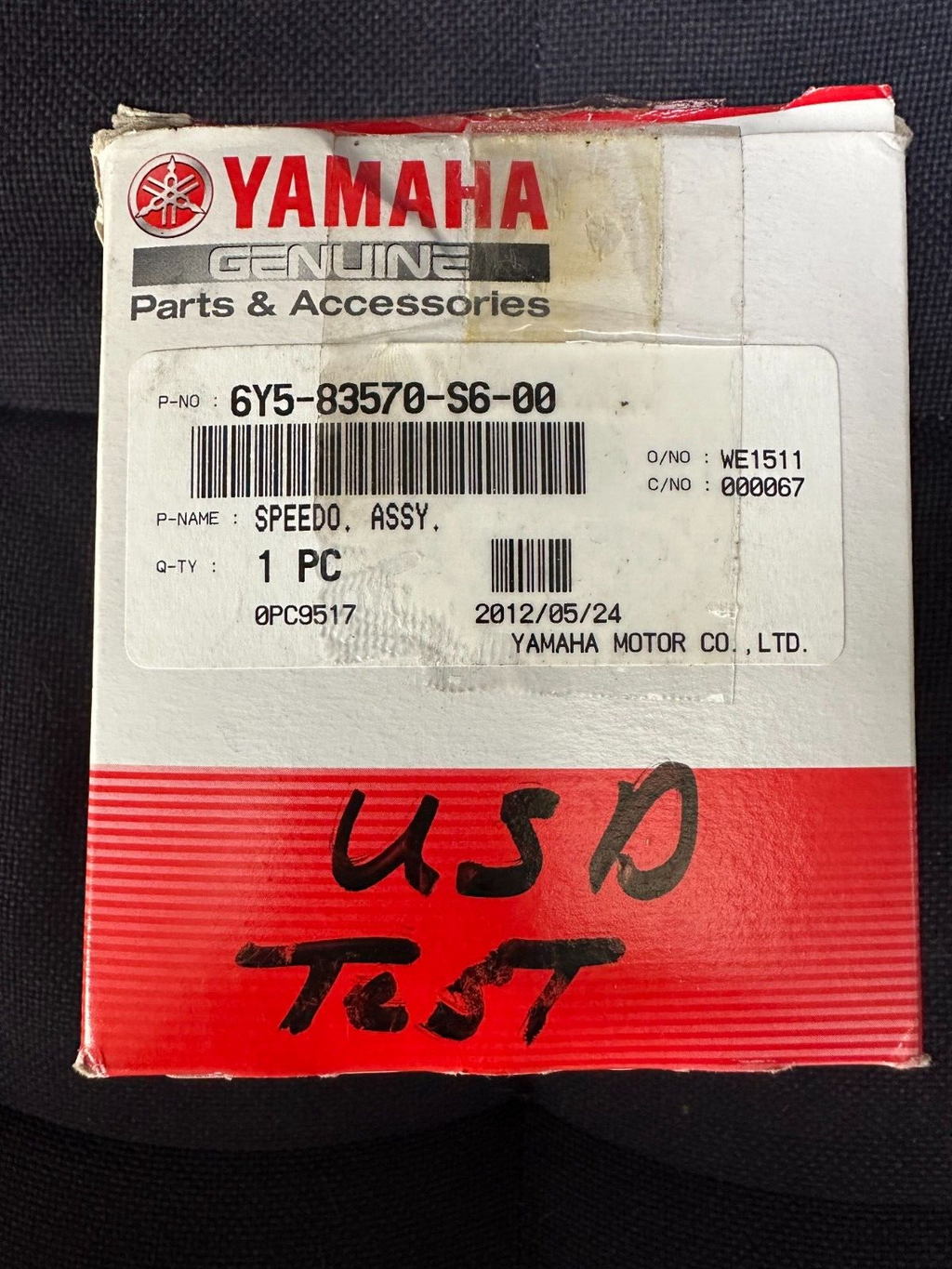 6Y5-83570-S6-00 YAMAHA SPEEDO ASSY