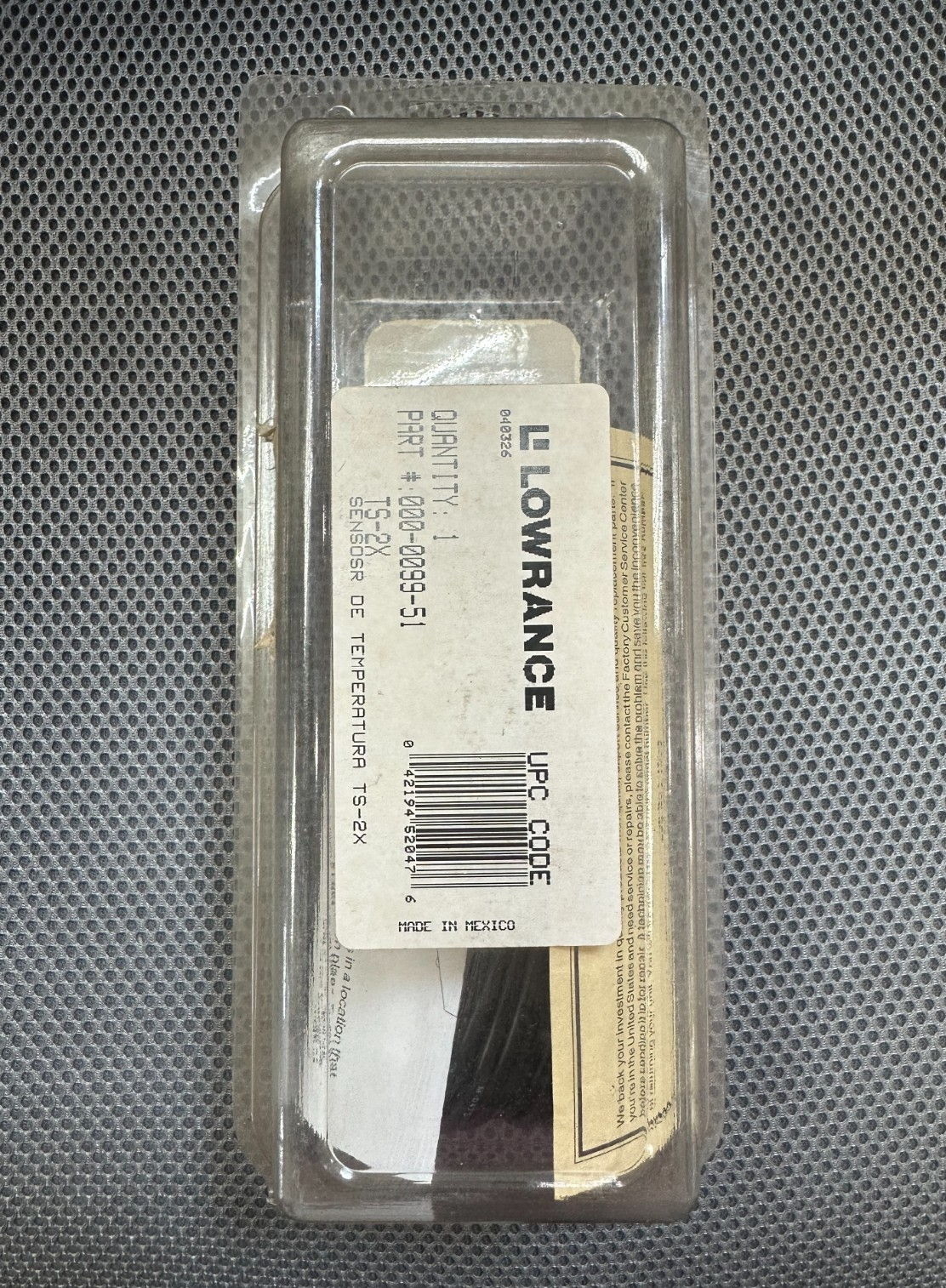 TS-2X LAWRENCE 000-0099-51 TEMPERATURE SENSOR