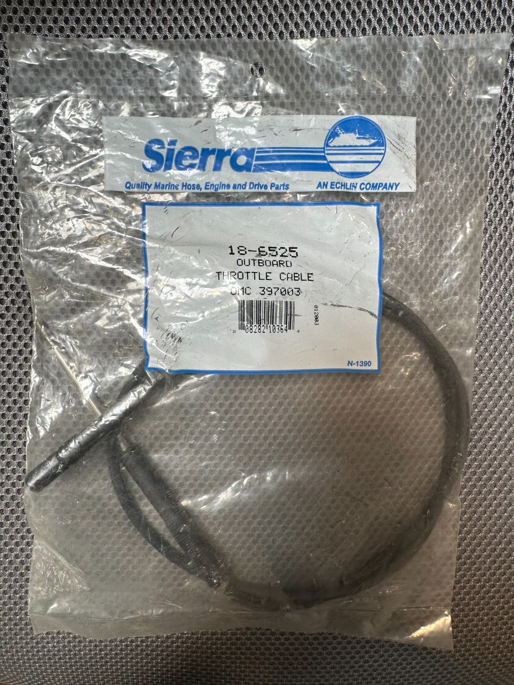 397003 OMC, 18-6525 OUTBOARD THROTTLE CABLE