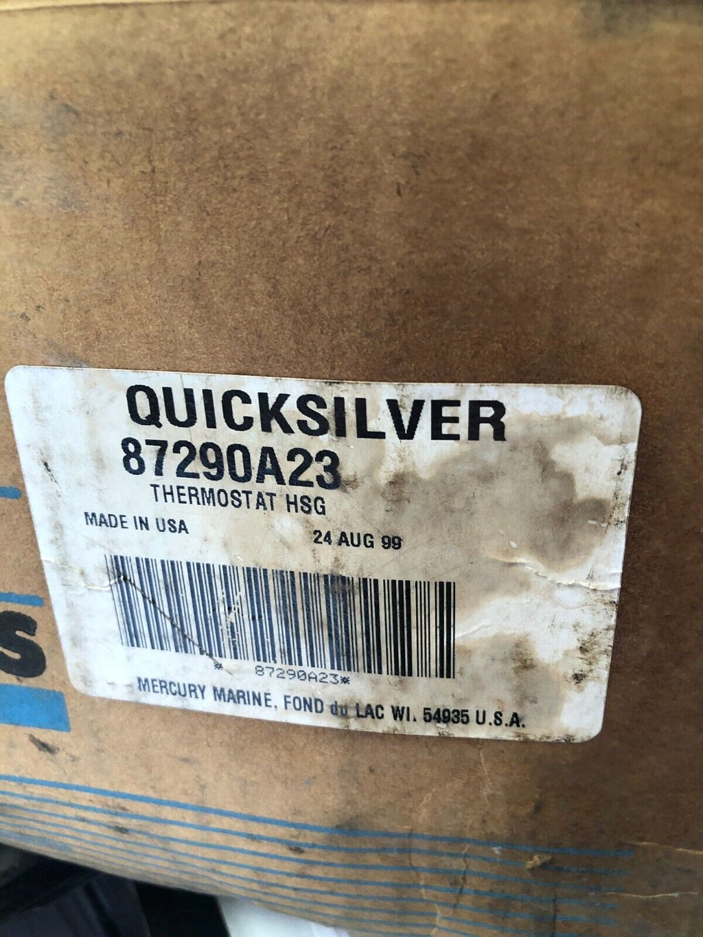 OEM Quicksilver, Mercruiser 87290A23 FITS 4.3-5.0-5.7 L GM Thermostat Housing