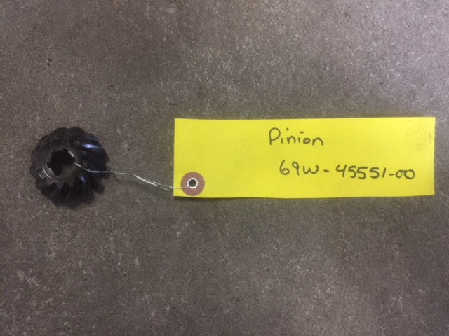 69W-45551-00 Yamaha Pinion Gear - 13 Tooth