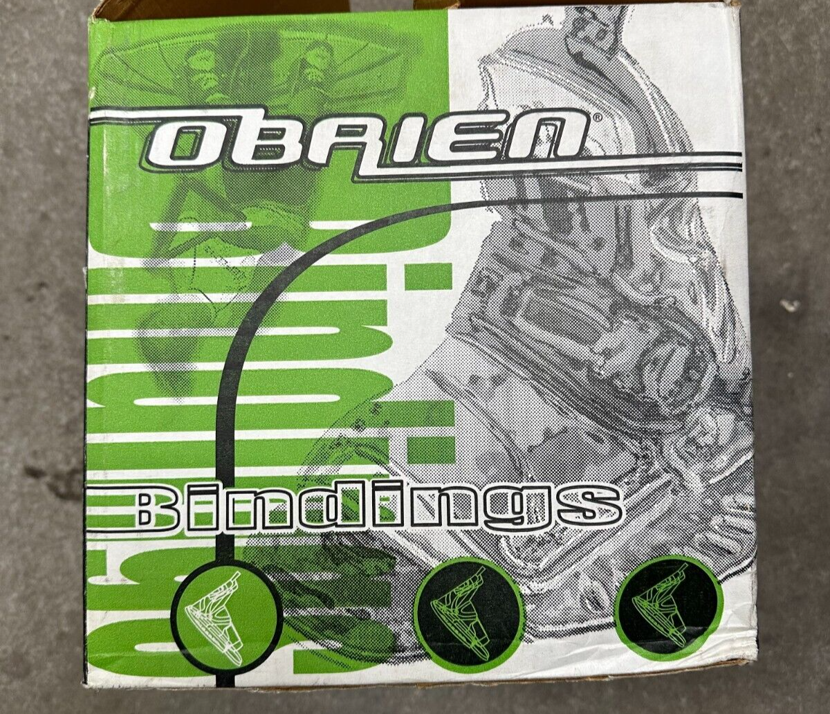 OBRIEN WATER SKI BINDINGS 1800205 - PAIR - MORPH 00