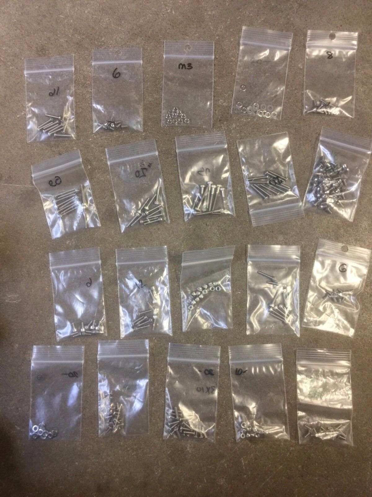 Remote Control Stainless Steel Hardware, Nuts, Screws