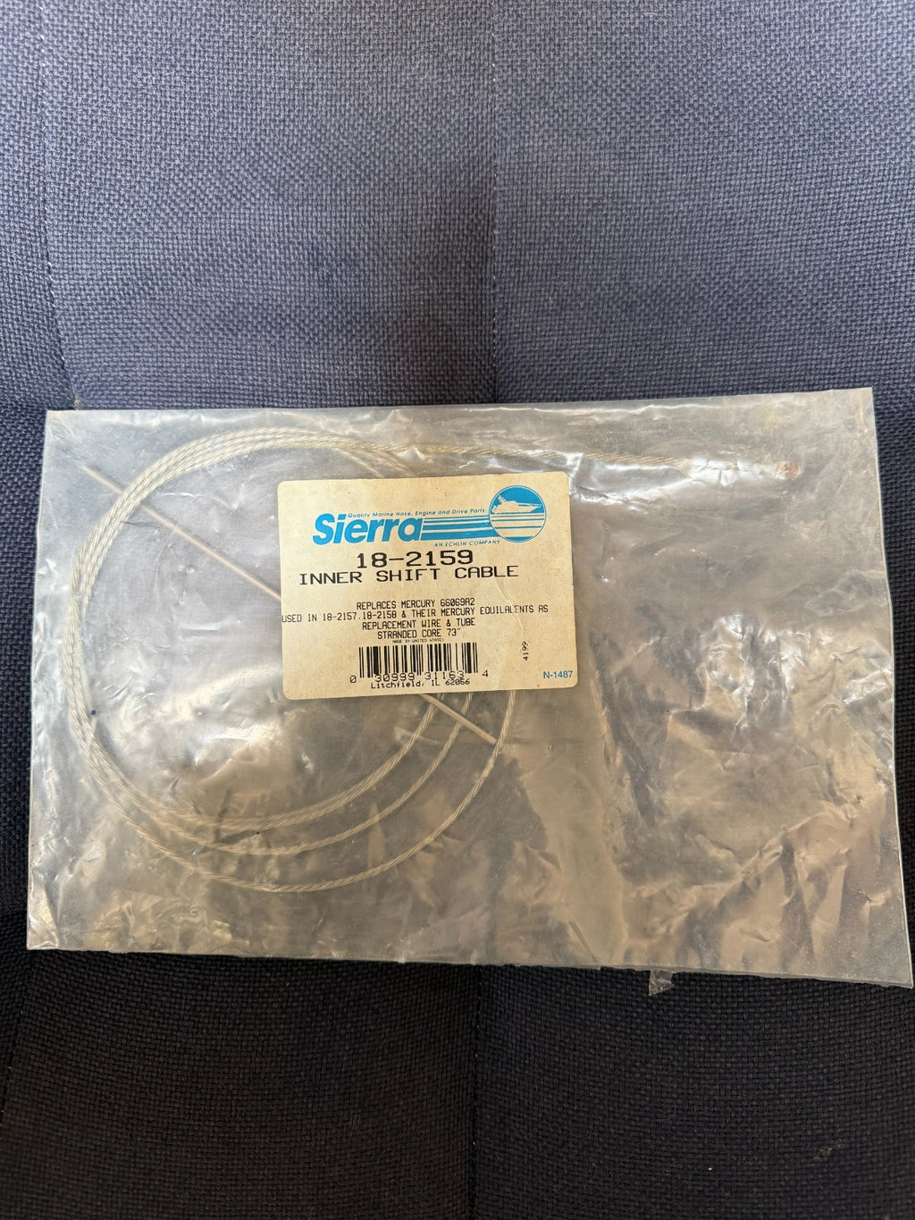 18-2159 INNER SHIFT CABLE SIERRA, MERCURY 66069A2