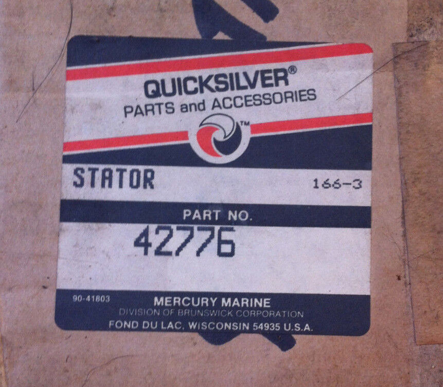 New QUICKSILVER STATOR 42776