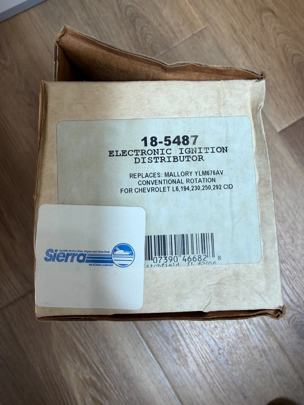 18-5487 SIERRA ELECTRONIC IGNITION DISTRIBUTOR