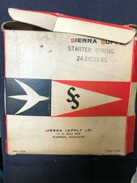 New Sierra Starter Rewind Spring 24-24081, 24081 SS