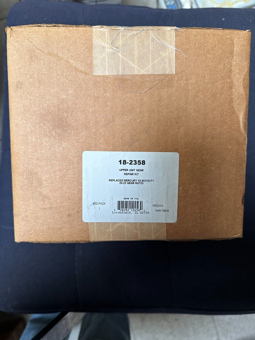 18-2358 UPPER UNIT GEAR REPAIR KIT 43-803102T1, 20-22 GEAR RATIO