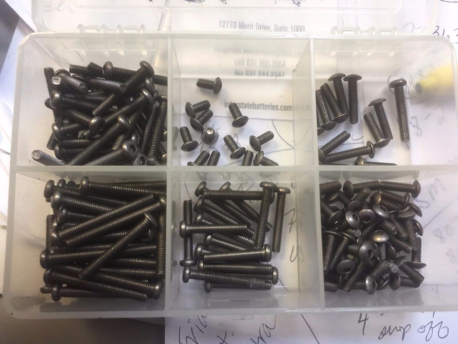 New Remote Control Titanium Hardware,  Screws