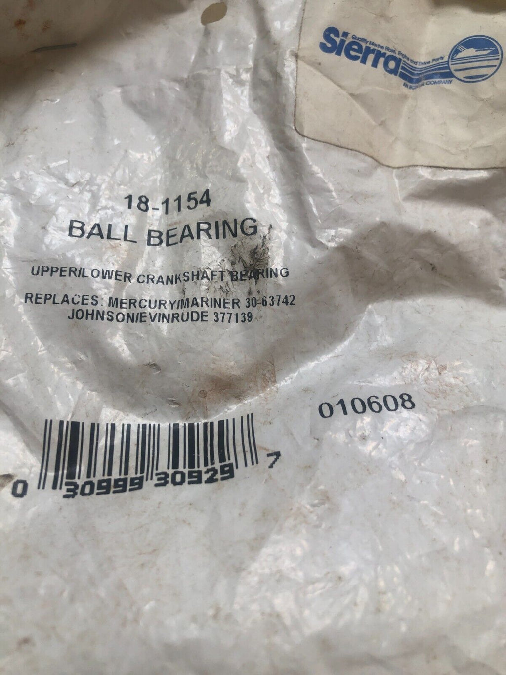 18-1154 BALL BEARING SIERRA NEW