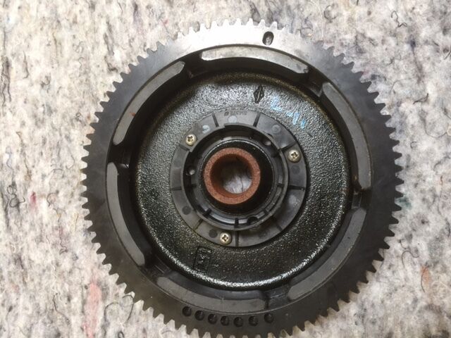 Flywheel 514322, 0514322, Johnson, Evinrude, 3 Cylinder