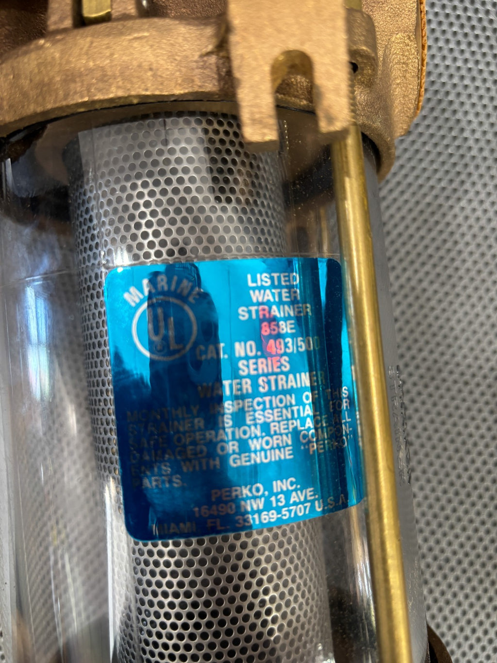 Perko Water Intake Strainer 493-007-PLB