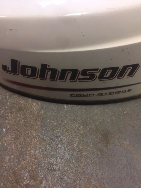 5034717 4 Stroke Johnson Bombardier 25 HP Engine Cover Hood