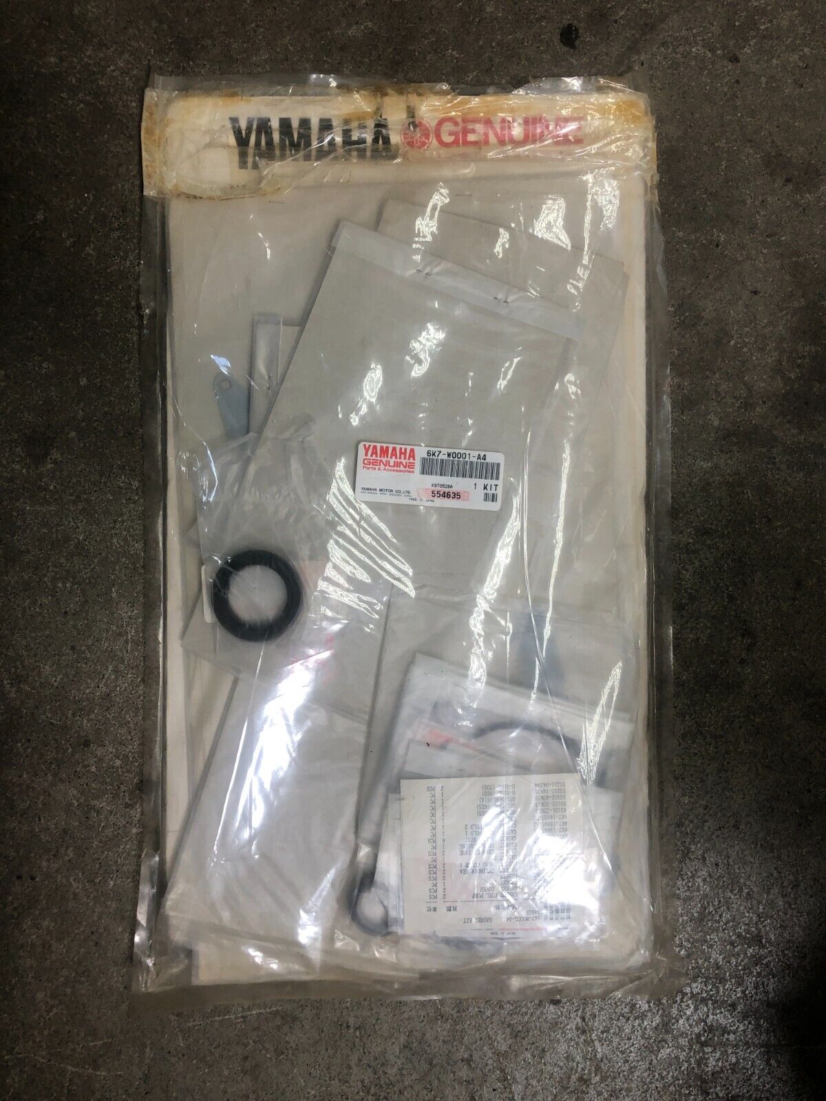 6K7-W0001-A4 Powerhead Gasket Kit OEM YAMAHA