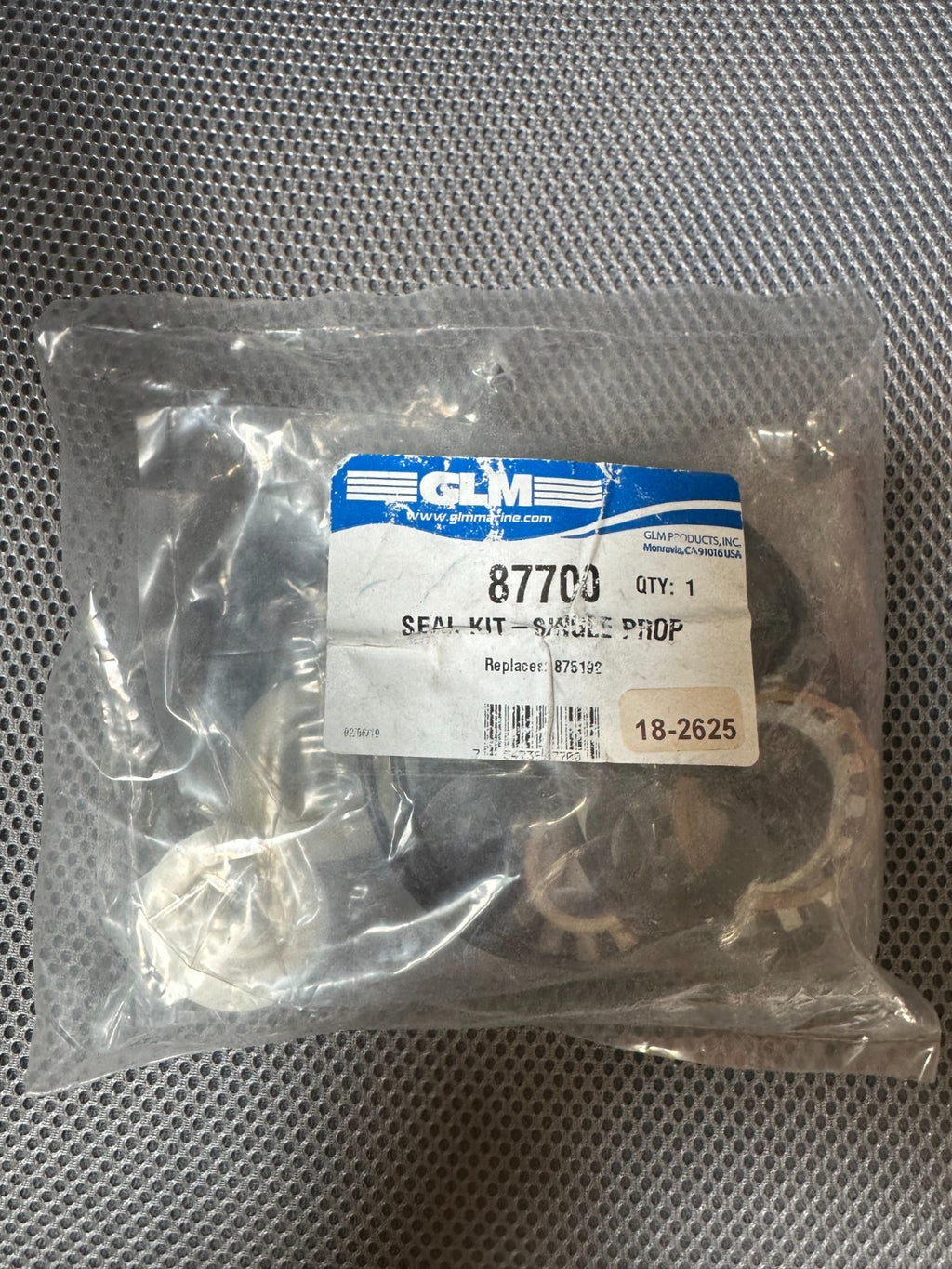 VOLVO PENTA 875192, SEAL KIT SINGLE PROP, 87700, 18-2625