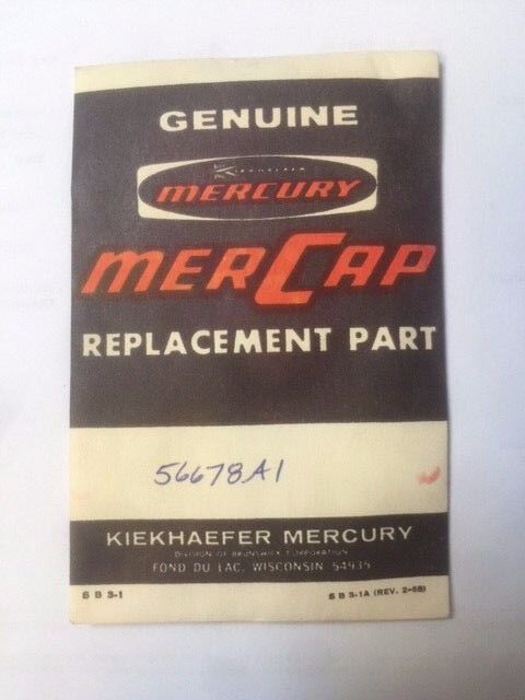 New 56678A1 Mercury Outboard Diaphragm Kit