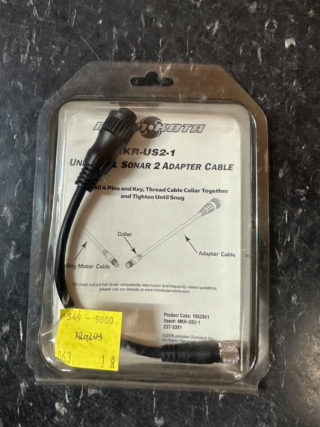 MINN KOTA UNIVERSAL SONAR 2 ADAPTER CABLE MKR-US2-1  - 1852061