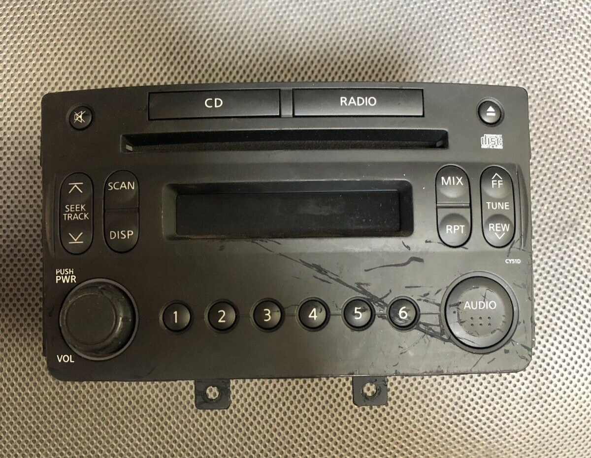 Nissan 350Z  Radio Fits Years  2006-2009