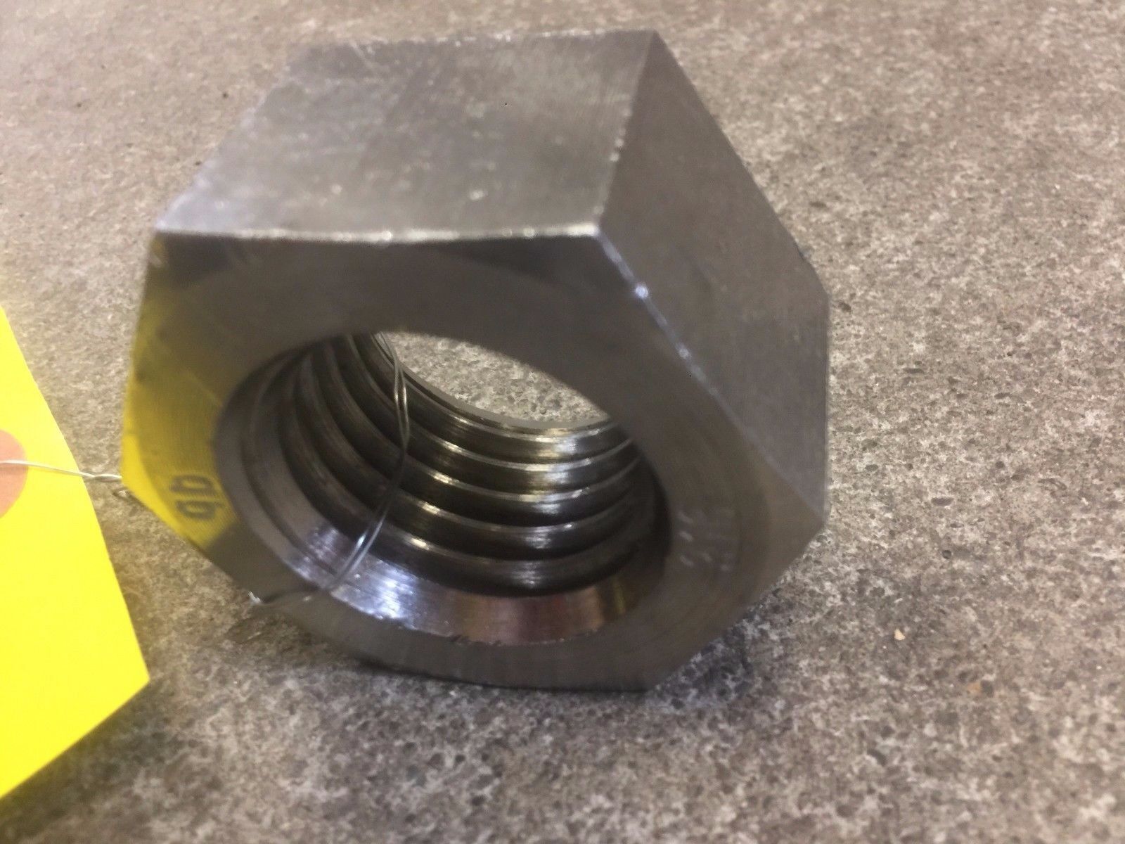 New 1-3/8"-6 Stainless Nut