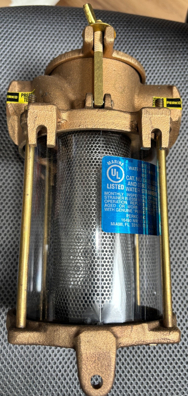 Perko Intake Water Strainer 0493004PLB