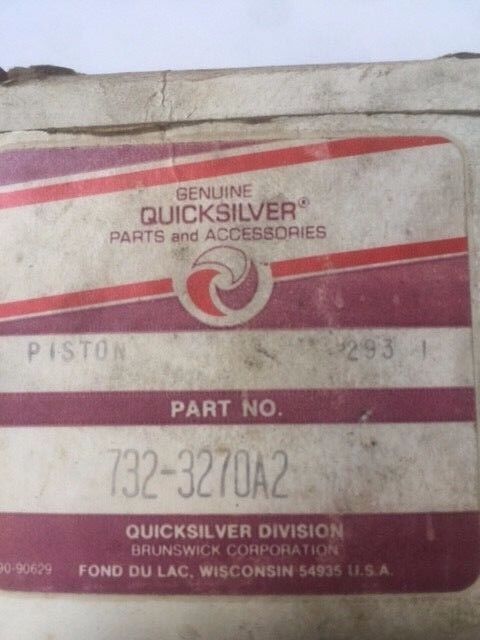 New 732-3270A 2, 732-3270A2, OEM Quicksilver, Mercury, Piston and Pin 