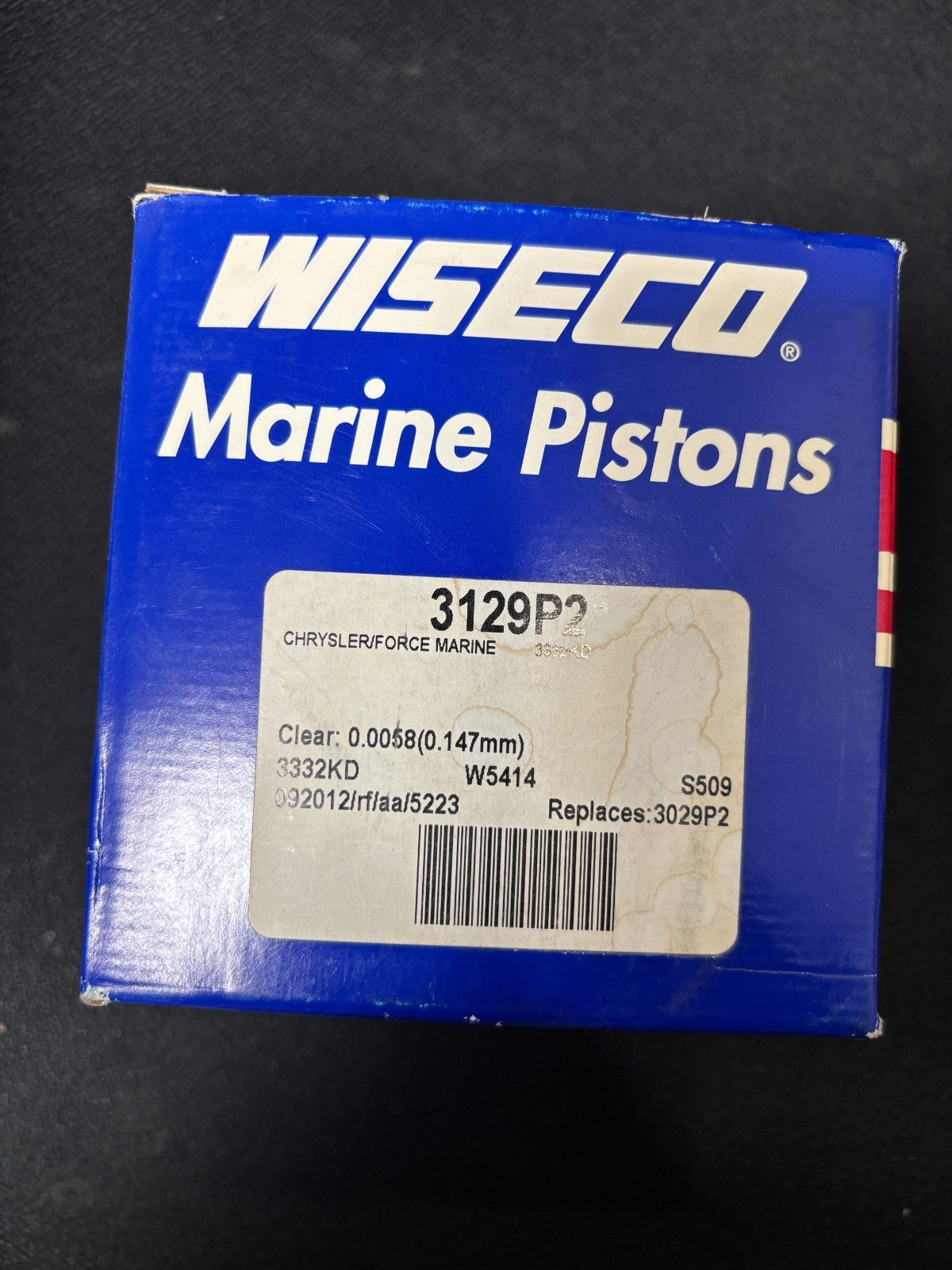 Wiseco Marine Pistons Chrysler/Force Marine