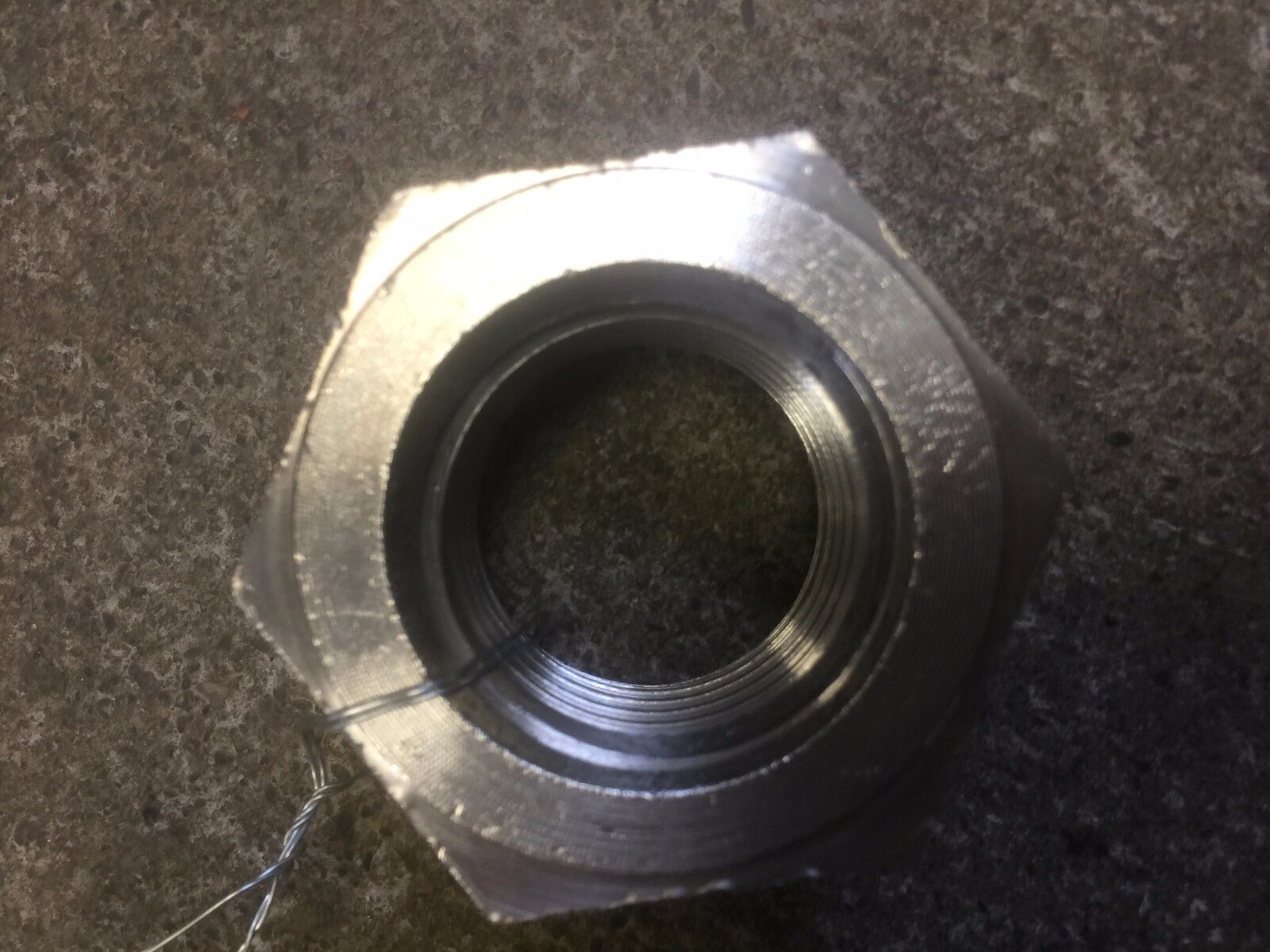 New 1-3/8"-6 Stainless Nut