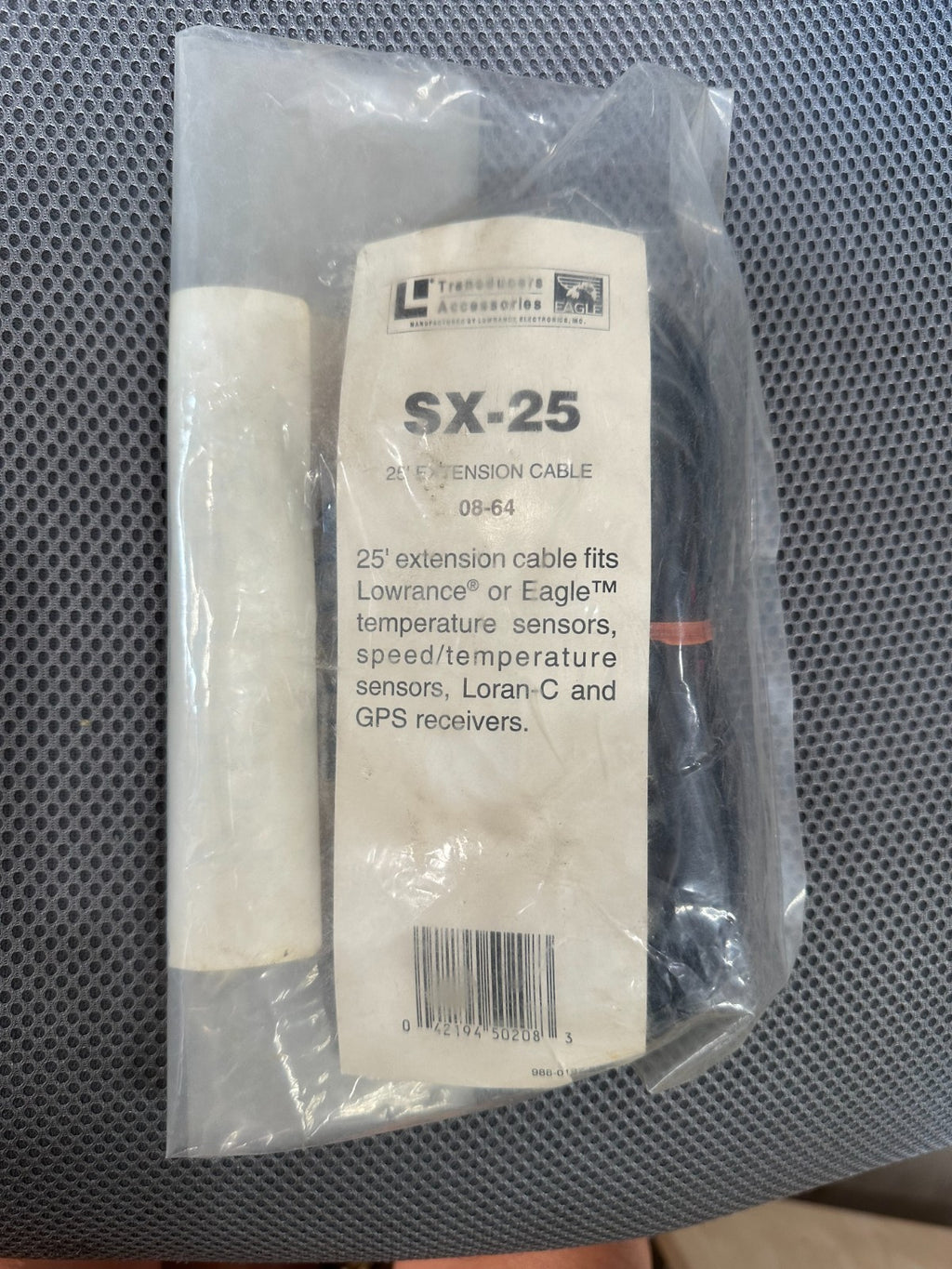 LOWRANCE SX-25 25 FOOT EXTENSION CABLE 08-64