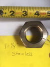 New Stainless Steel Nut 1-1/4" - WRK-500