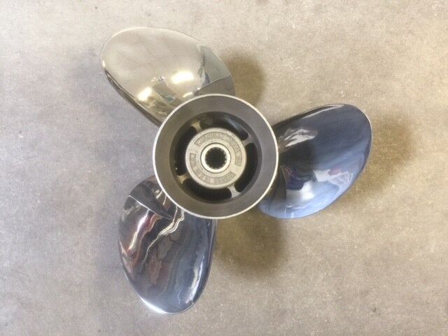 New Michigan Wheel 013052 Stainless Steel 15 x 15 Propeller, 763962 SSP V6 RH