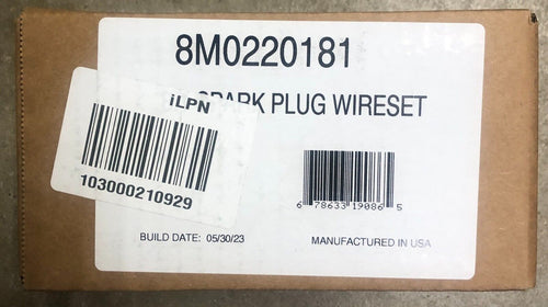8M0220181 MERCRUISER SPARK PLUG WIRE SET - NEW OEM  - IN STOCK - SHIPS SAME DAY!