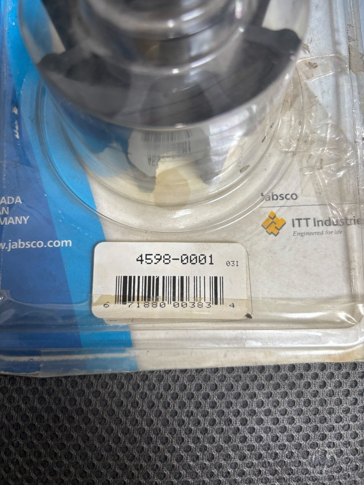Genuine Jabsco Impeller Kit 4598-0001