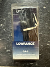 LOWRANCE CA-2 CIGARETTE LIGHTER POWER CABLE ADAPTER 000-0099-11