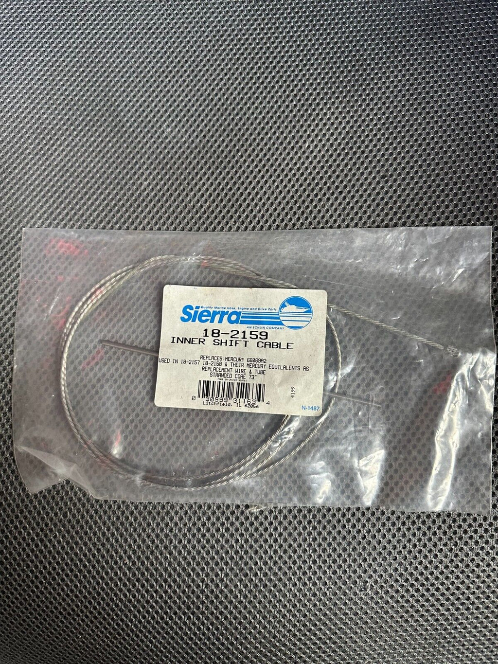 18-2159 Sierra Inner Shift Cable, Replaces Mercury 66069A2