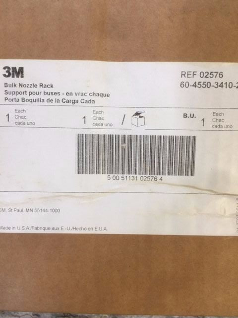 02576, 2576 3M BULK NOZZLE RACK