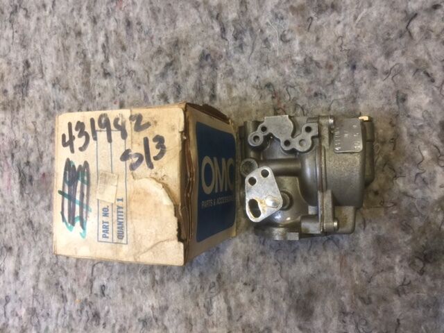 0431982, 431982 OMC, Johnson, Evinrude Carburator Assembly