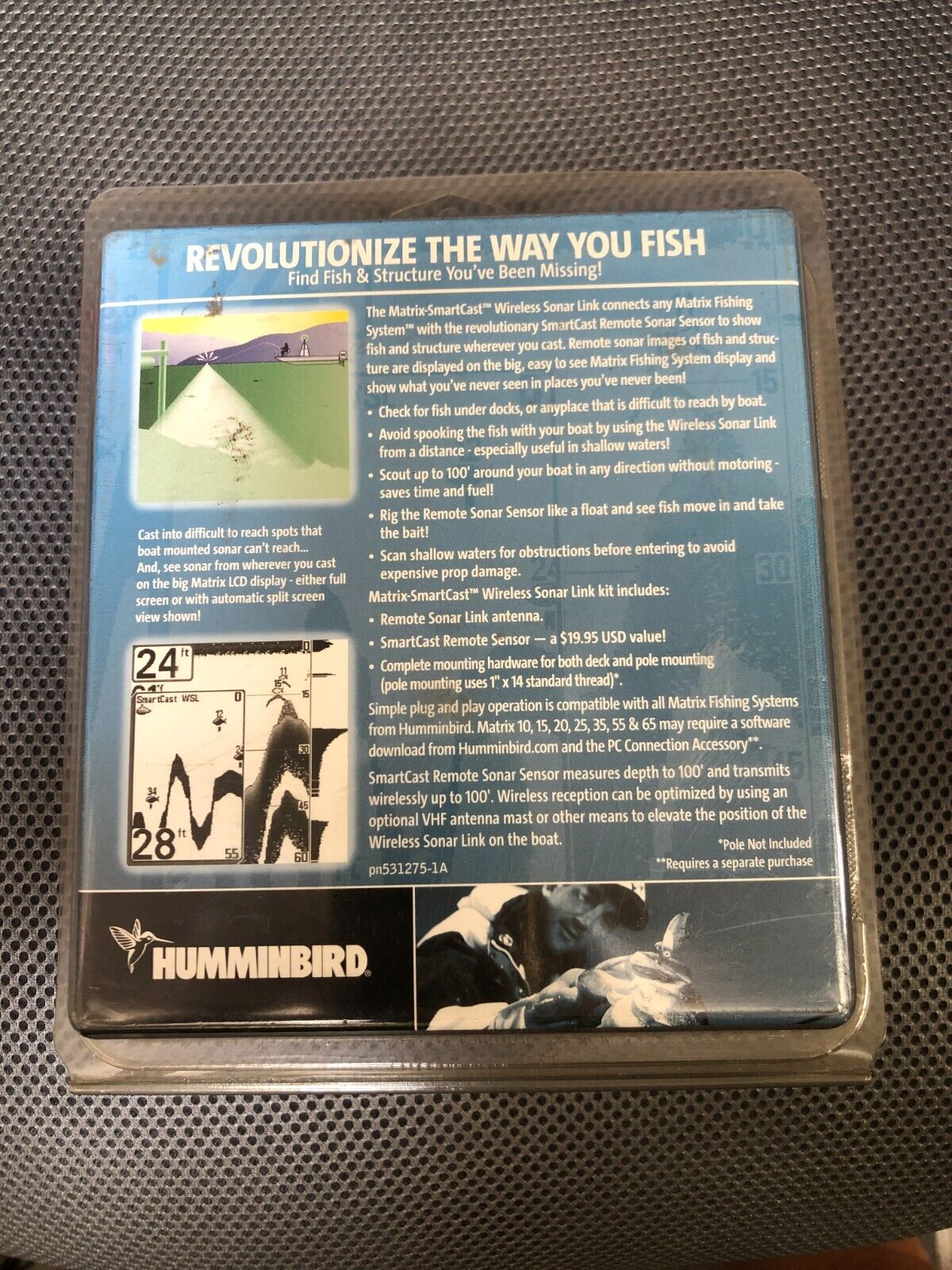 WIRELESS SONAR LINK HUMMINBIRD 531275-1A