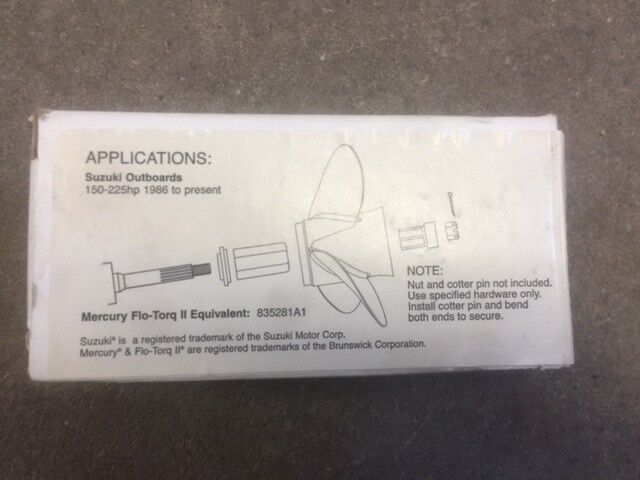 New XHS 104 Bushing, Fits Suzuki Hub 150-225 HP, 1986 to Present, Michigan Wheel