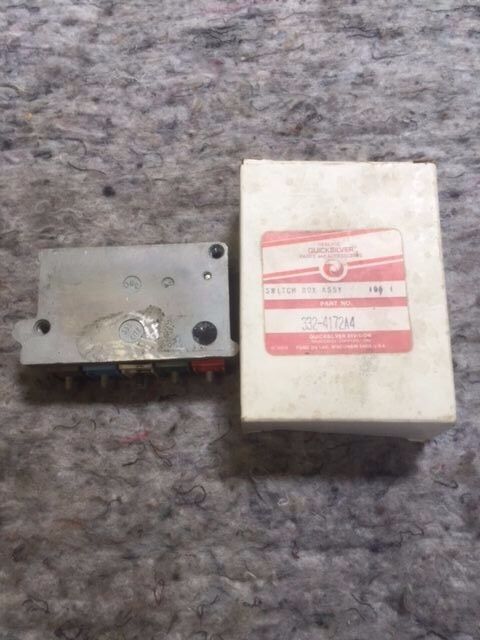 332-4172A4 OEM Quicksilver, Mercury Switch Box Assembly