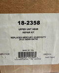 18-2358 UPPER UNIT GEAR REPAIR KIT 43-803102T1, 20-22 GEAR RATIO