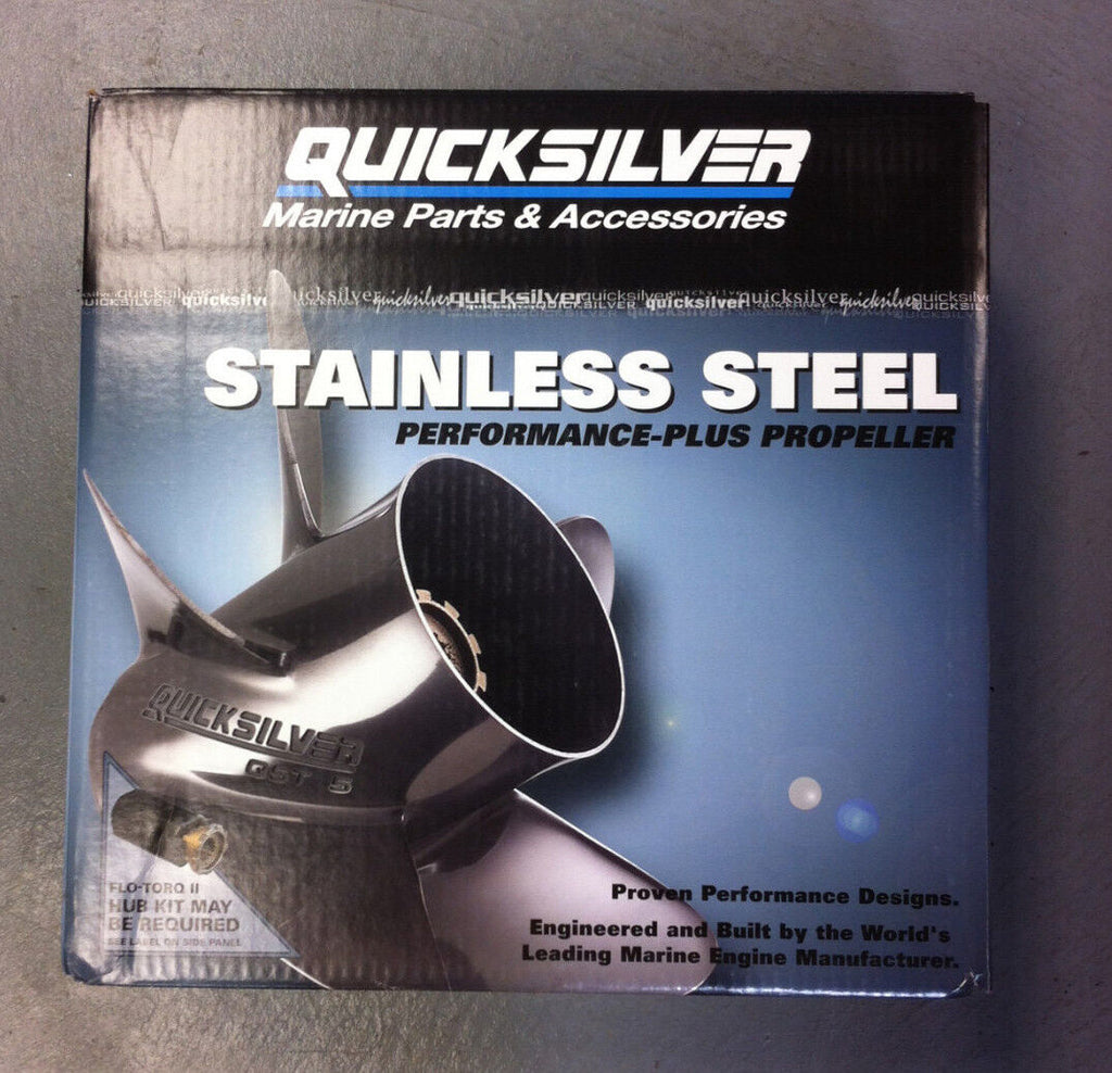 Quicksilver Typhoon QS6005X 14 x 21 Stainless Propeller