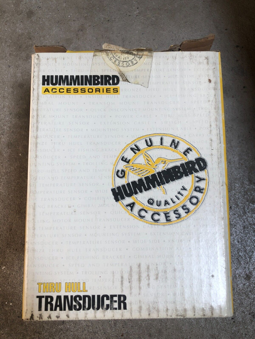 THRU HULL TRANSDUCER XTH-6-TB-90 HUMMINBIRD
