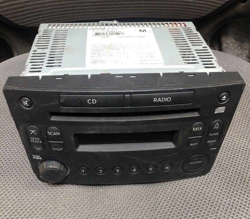 Nissan 350Z  Radio Fits Years  2006-2009