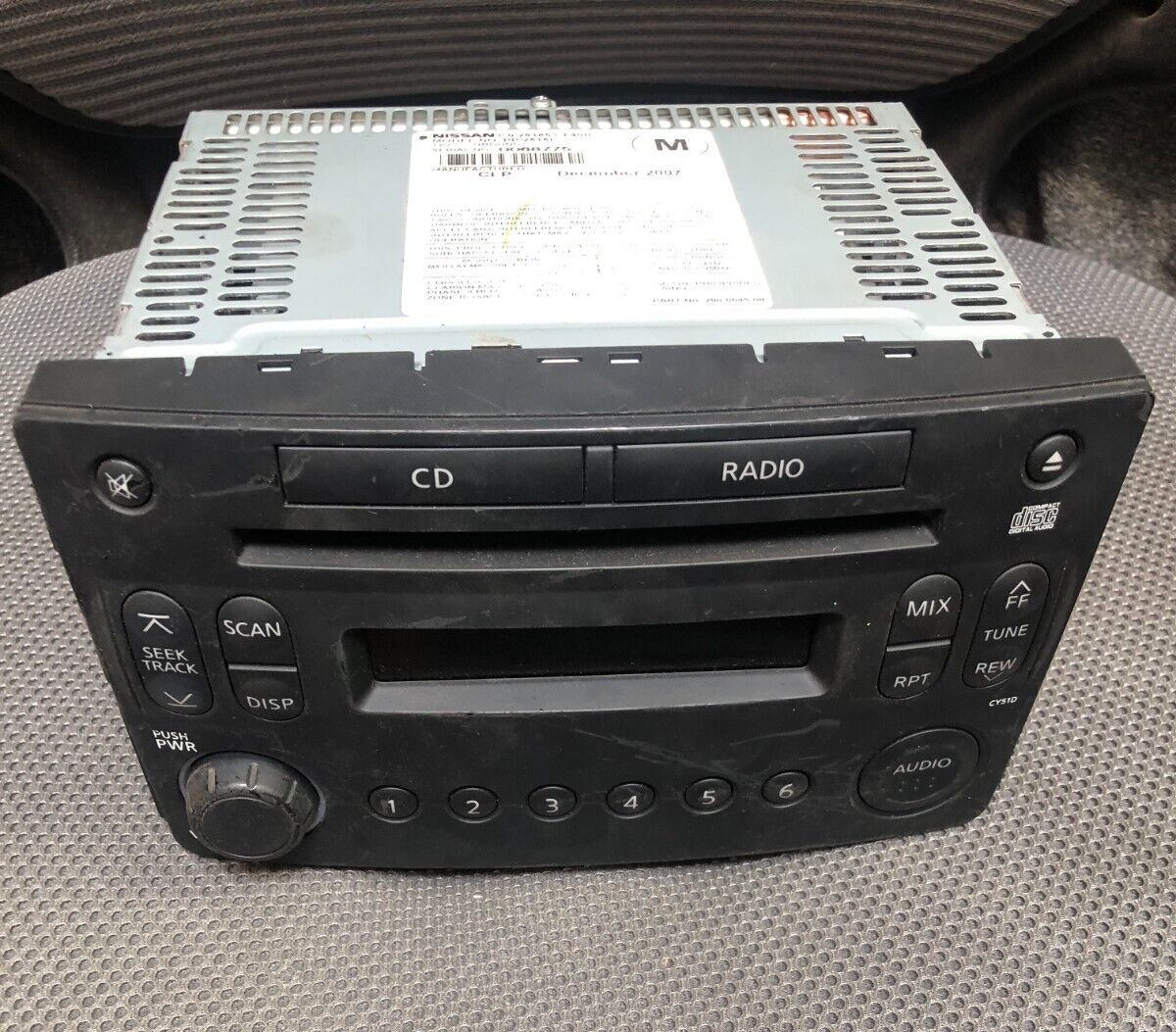 Nissan 350Z  Radio Fits Years  2006-2009