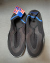 MEN'S WATER SHOE SIZE 8 BLACK/BLUE - GURKEE'S - MADE IN THE USA