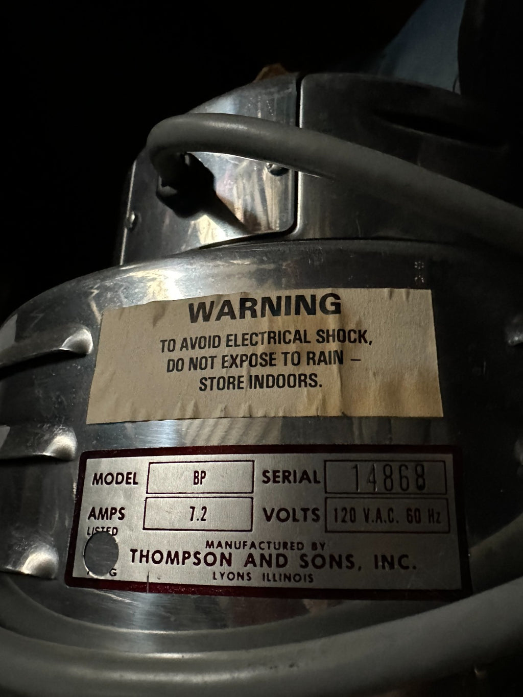 Silver King Thompson Vacuum
