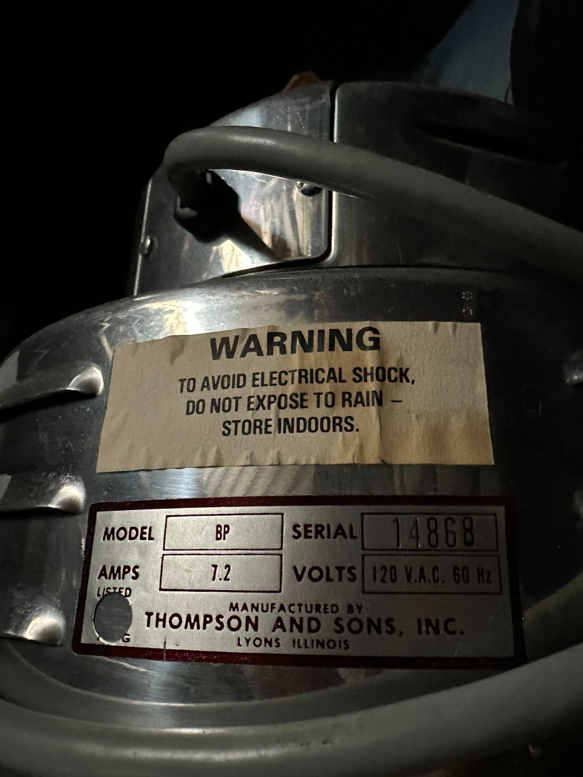 Silver King Thompson Vacuum