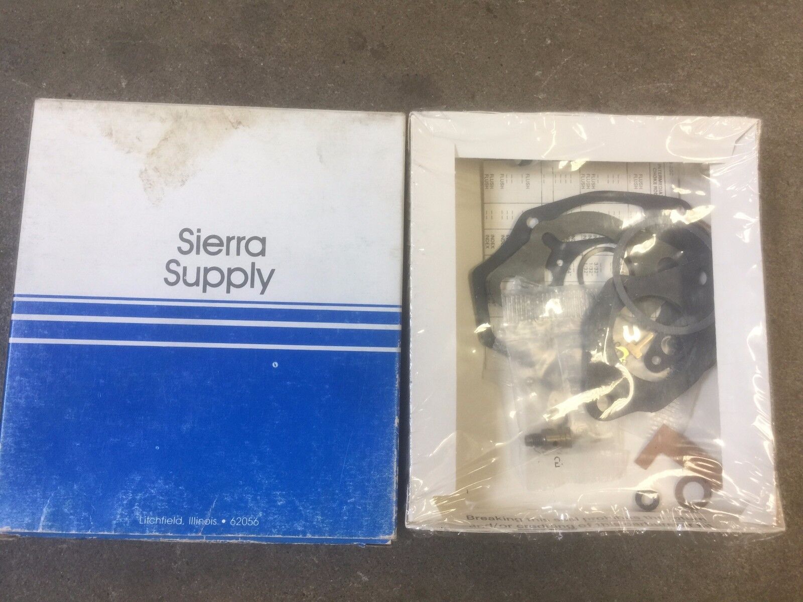 New Sierra 18-7071 Carburetor Kit, OMC 380186, 0380186,Mercury 1397-3458 